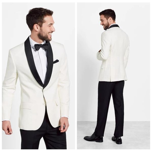 2020 white men formal wedding tuxedos men suits slim fitted groomsmen suits two pieces business man custom prom suit (jacket+pants+bow, Black;gray
2020 white men formal wedding tuxedos men suits slim fitted groomsmen suits two pieces business man custom prom suit (jacket+pants+bow, Black;gray