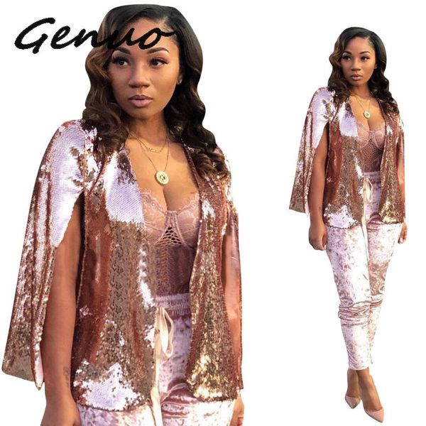 genuo блеск sequined sexy slim fit куртка женщин способ полного плащ рукав плюс размер пальто elegant ladies open стич кардиган, Black;brown
genuo блеск sequined sexy slim fit куртка женщин способ полного плащ рукав плюс размер пальто elegant ladies open стич кардиган, Black;brown