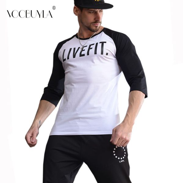 voobuyla cotton running shirt men half sleeve quick dry t-shirts running slim fit tees sport men 's fitness gym t shirts, Black;blue
voobuyla cotton running shirt men half sleeve quick dry t-shirts running slim fit tees sport men 's fitness gym t shirts, Black;blue