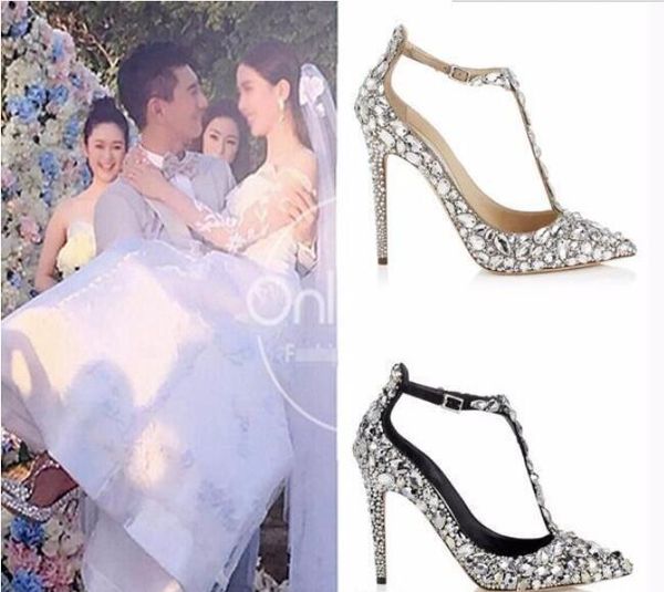luxury diamond wedding shoe jeweled heel gladiator sandals women rhinestone crystal embellished t strap summer party pumps, Black
luxury diamond wedding shoe jeweled heel gladiator sandals women rhinestone crystal embellished t strap summer party pumps, Black