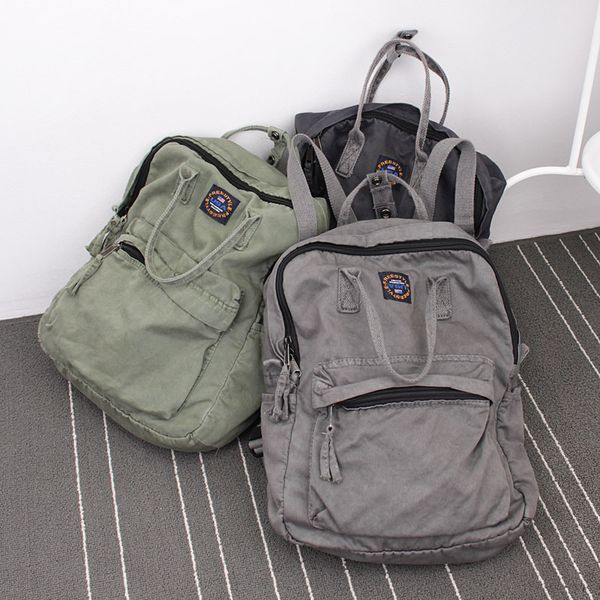 korean version of the street art literary rucksack simple fashion retro shoulder bag casual washing school bag
korean version of the street art literary rucksack simple fashion retro shoulder bag casual washing school bag