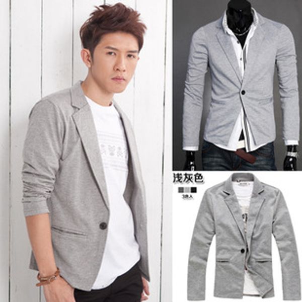 new style four seasons low price fashion knitted small suit men's suit 3d cutting amount of running-x02, Black;brown
new style four seasons low price fashion knitted small suit men's suit 3d cutting amount of running-x02, Black;brown