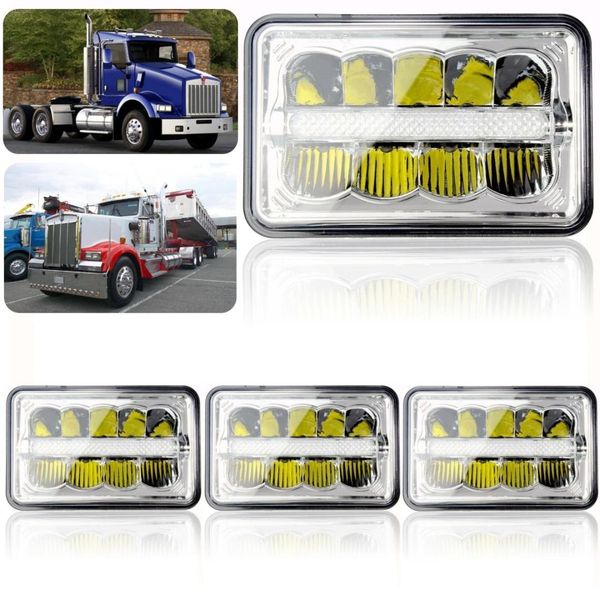 4pc square led headlight 7x6 inch hi-lo beam replacement headlamps for for wrangler yj cherokee xj trucks 4x4 led headlight 
4pc square led headlight 7x6 inch hi-lo beam replacement headlamps for for wrangler yj cherokee xj trucks 4x4 led headlight