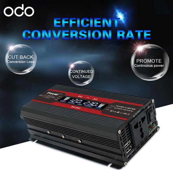1500/2000/3000w lcd smart home car inverter 12v / 24v to 110v220v car power converter multifunctional output jack inverter
1500/2000/3000w lcd smart home car inverter 12v / 24v to 110v220v car power converter multifunctional output jack inverter