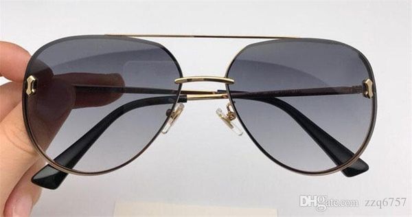 the latest selling popular fashion designer sunglasses pilot frameless 0389 anti-uv400 lens with original box, White;black
the latest selling popular fashion designer sunglasses pilot frameless 0389 anti-uv400 lens with original box, White;black