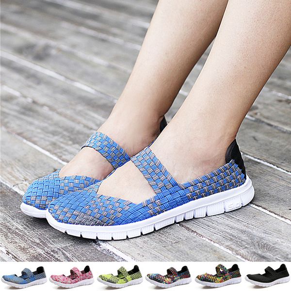 women breathable sandals walking shoes light weight weave sneakers size 35-42
women breathable sandals walking shoes light weight weave sneakers size 35-42