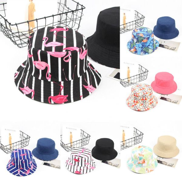 summer women leaves striped flamingo print bucket hats fisherman caps outdoor sun casual foldable caps double sided can be worn, Blue;gray
summer women leaves striped flamingo print bucket hats fisherman caps outdoor sun casual foldable caps double sided can be worn, Blue;gray