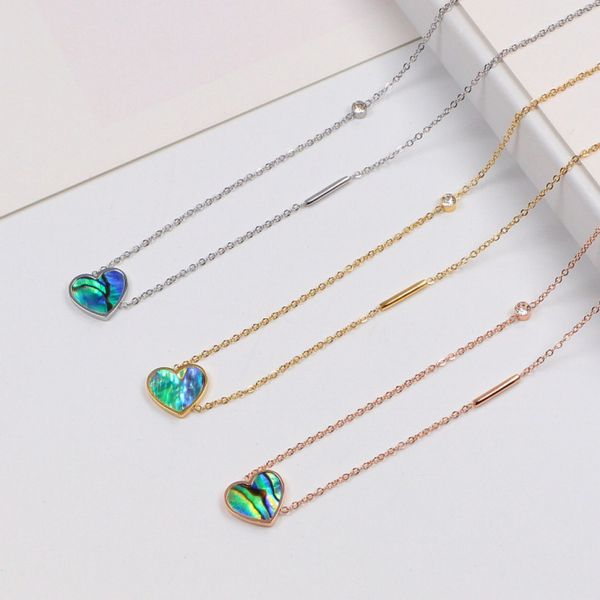 new fashion brand charm women necklace love color shell necklace rose gold collarbone chain jewelry faded anti-allergy peach heart necklace, Silver
new fashion brand charm women necklace love color shell necklace rose gold collarbone chain jewelry faded anti-allergy peach heart necklace, Silver