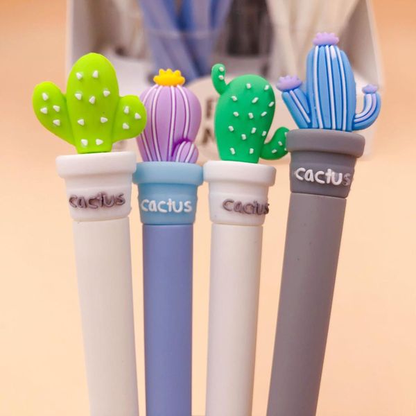 whollesale 48pcs kawaii gel ink pen cute silicone cactus pens for school office supplies creative pen for kids gift stationary
whollesale 48pcs kawaii gel ink pen cute silicone cactus pens for school office supplies creative pen for kids gift stationary