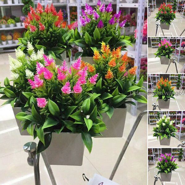 2020 new artificial flowers plant in pot outdoor home office decoration gift bright color, beautiful and lively artificial potted plant
2020 new artificial flowers plant in pot outdoor home office decoration gift bright color, beautiful and lively artificial potted plant