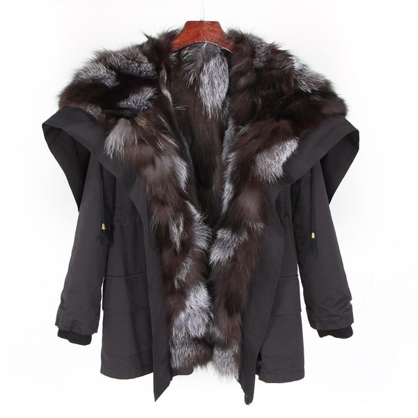 2020 real fur parka winter jacket women natural fur coat thick warm streetwear white new fashion, Black
2020 real fur parka winter jacket women natural fur coat thick warm streetwear white new fashion, Black
