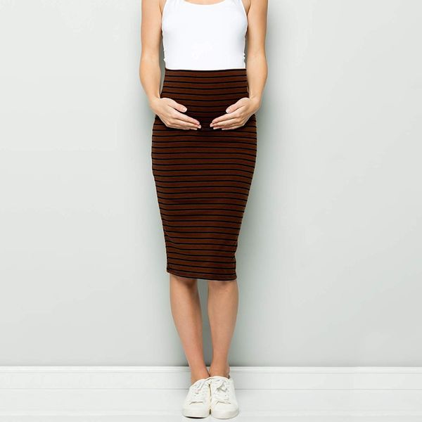 Summer Hot Sale Women Fashion Maternity Comfort High Waisted Tummy Control Stripe Skirt Casual Cotton Soft Skirt
Summer Hot Sale Women Fashion Maternity Comfort High Waisted Tummy Control Stripe Skirt Casual Cotton Soft Skirt