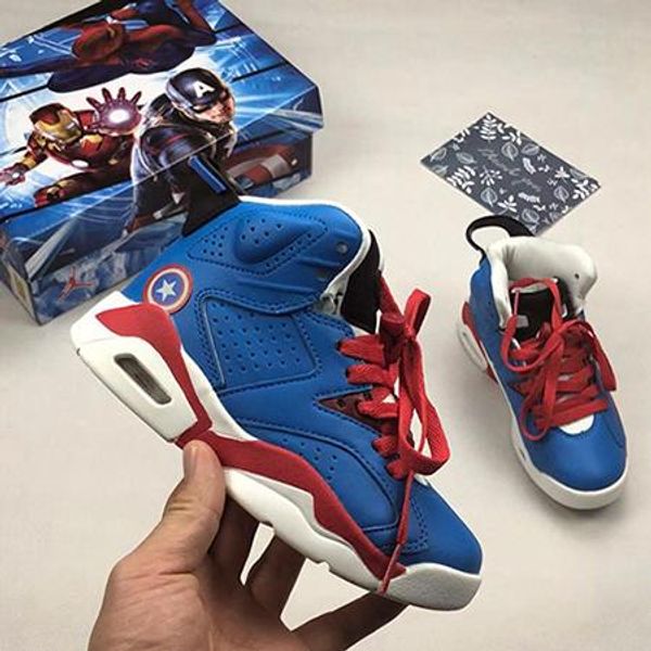 children classic 6s unc chicago white infrared low spiderman iron man basketball shoes 6 carmine oreo black cat kids sneakers casual shoes, Black;red
children classic 6s unc chicago white infrared low spiderman iron man basketball shoes 6 carmine oreo black cat kids sneakers casual shoes, Black;red