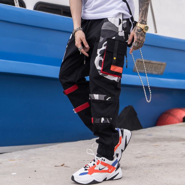 new arrival mens fashion camo pants hip hop patchwork camouflage harem trouser male casual tatical sweatpant streetwear, Black
new arrival mens fashion camo pants hip hop patchwork camouflage harem trouser male casual tatical sweatpant streetwear, Black