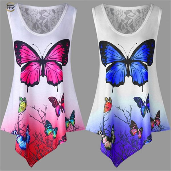 5xl big sizes 2019 new summer women t shirt casual sleeveless irregular butterfly print t shirt loose plus size female top, White
5xl big sizes 2019 new summer women t shirt casual sleeveless irregular butterfly print t shirt loose plus size female top, White