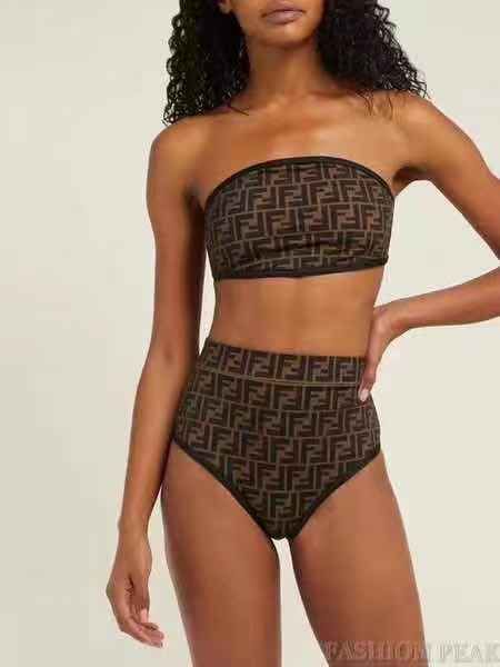 women's classic bikini set t-bikini women's swimsuit stereo swimsuit, White;black