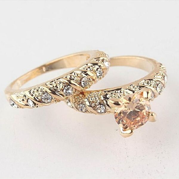 2019 new fashion 2pc charming gold filled crystal engagement ring couple 3 size wedding rings selling wholesale dropship, Slivery;golden
2019 new fashion 2pc charming gold filled crystal engagement ring couple 3 size wedding rings selling wholesale dropship, Slivery;golden