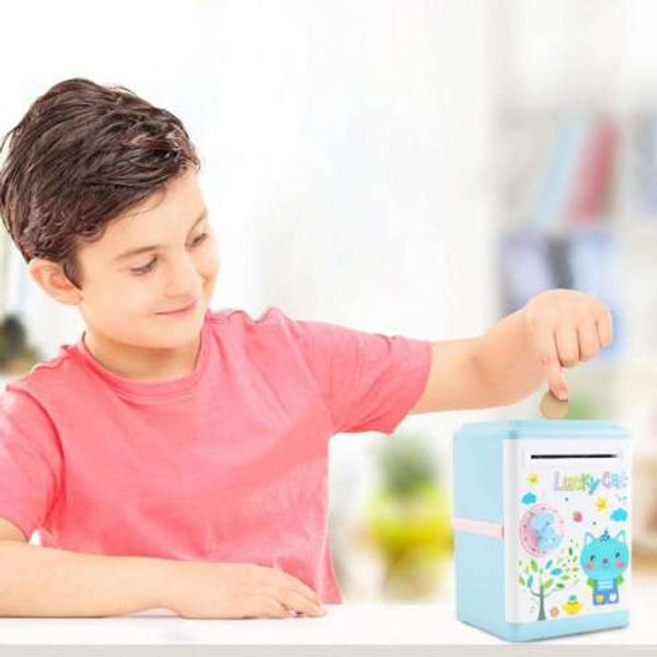 automatic children money saving box piggy bank safe coin deposit for kids toy
automatic children money saving box piggy bank safe coin deposit for kids toy