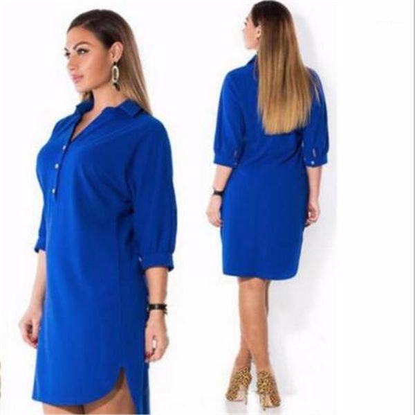 shirt dresses plus size to 6xl split females dresses casual womens clothing solid color womens, Black;gray
shirt dresses plus size to 6xl split females dresses casual womens clothing solid color womens, Black;gray