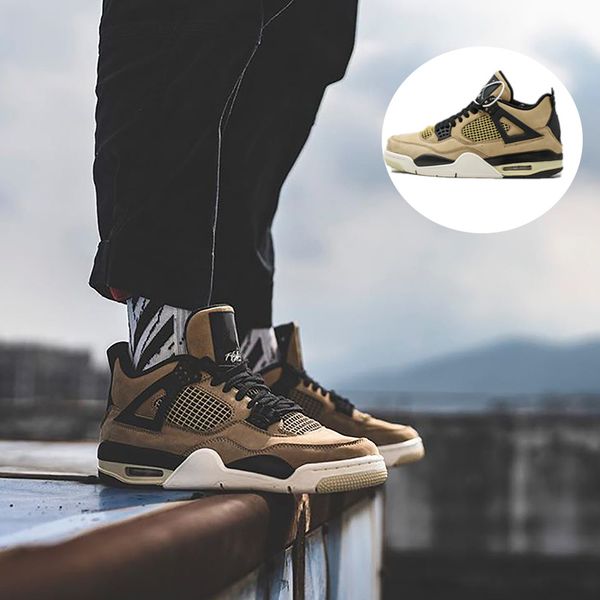 Brand 4 4s Mushroom Basketball Shoes Pearl Milk Tea Cool Fashion Design Outdoor Trainer Sports Shoes Men Womans Sneaker With Box
Brand 4 4s Mushroom Basketball Shoes Pearl Milk Tea Cool Fashion Design Outdoor Trainer Sports Shoes Men Womans Sneaker With Box