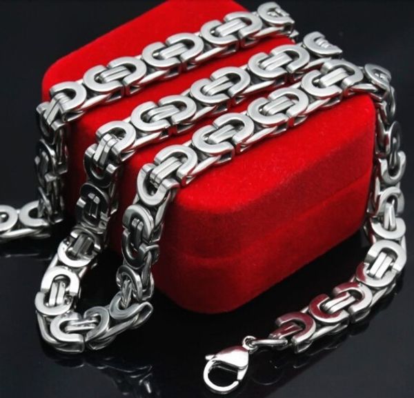 mens stainless steel byzantine chains necklaces jewellery hip hop,rock,gift, 2015 accessories wholesale, Silver
mens stainless steel byzantine chains necklaces jewellery hip hop,rock,gift, 2015 accessories wholesale, Silver