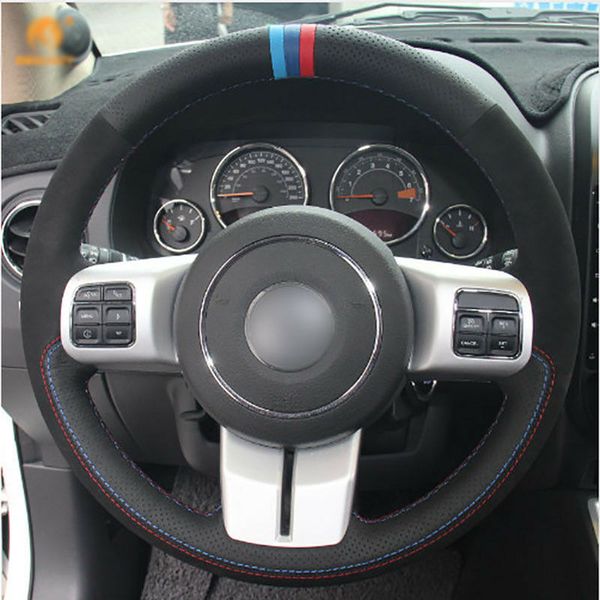leather steering wheel hand-stitch on wrap cover for jeep grand cherokee 11-13 wrangler 2011-2016 compass 2011-2016
leather steering wheel hand-stitch on wrap cover for jeep grand cherokee 11-13 wrangler 2011-2016 compass 2011-2016