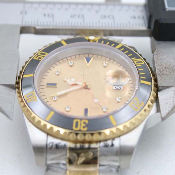 new automatic 2813 movement 40mm ceramic bezel watch watches stainless steel blue lume dial date two tone gold 116618 mens wristwatches, Slivery;brown
new automatic 2813 movement 40mm ceramic bezel watch watches stainless steel blue lume dial date two tone gold 116618 mens wristwatches, Slivery;brown