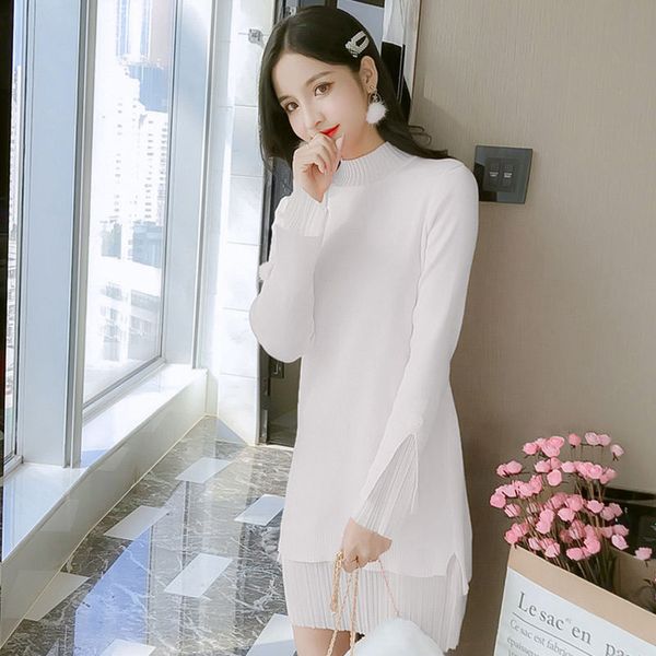 lychee girls knit patchwork long flare sleeve dresses female turtleneck mini dresses spring autumn casual women, Black;gray
lychee girls knit patchwork long flare sleeve dresses female turtleneck mini dresses spring autumn casual women, Black;gray