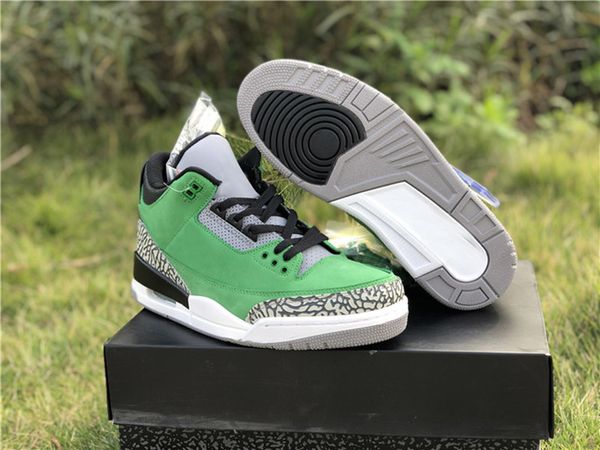 3 tinker pe oregon ducks зеленая замша уличная обувь мода с o логотипами мужская высокое качество