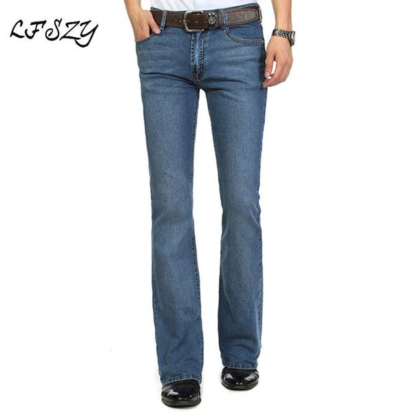 jeans men 2019 new men's light blue jeans elastic flare pants men's micro pants slim more sizes 26-36 38 40
jeans men 2019 new men's light blue jeans elastic flare pants men's micro pants slim more sizes 26-36 38 40