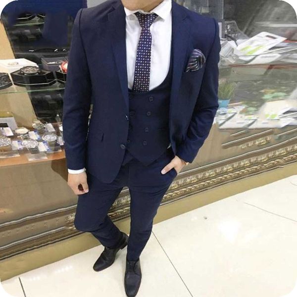 custom made navu blue mens suits wedding suits bridegroom slim fit formal costume marriage homme groom wear prom tuxedos blazer jacket men, Black;gray
custom made navu blue mens suits wedding suits bridegroom slim fit formal costume marriage homme groom wear prom tuxedos blazer jacket men, Black;gray