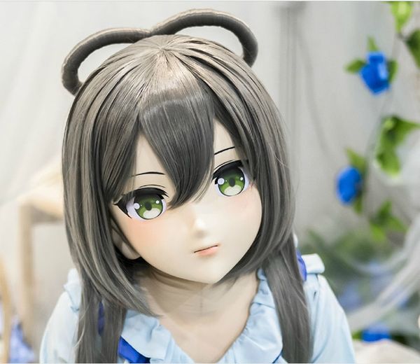 lili mask-12) sweet girl resin head mask kigurumi cosplay japanese role play anime silicone kigurumi mask crossdresser doll, Black;red
lili mask-12) sweet girl resin head mask kigurumi cosplay japanese role play anime silicone kigurumi mask crossdresser doll, Black;red
