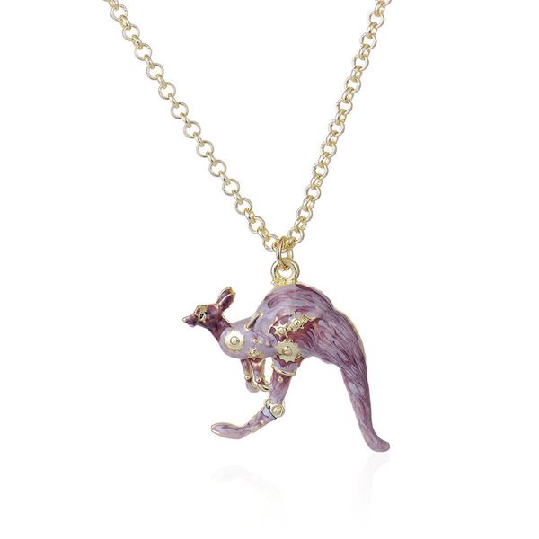 new arrivals cute enamel kangaroo alloy fashion pendant necklaces clavicle chain women romantic jewelry ing, Silver
new arrivals cute enamel kangaroo alloy fashion pendant necklaces clavicle chain women romantic jewelry ing, Silver