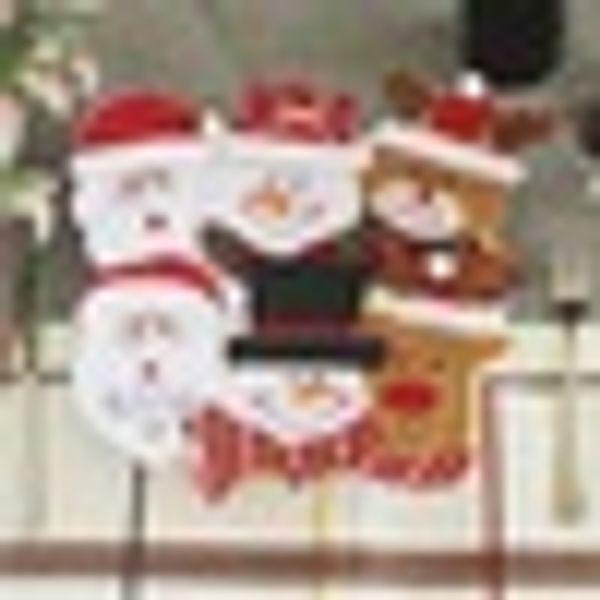 6pcs/lot christmas stocking bags dining table knife fork holder santa snowman elk christmas decoration party supplies
6pcs/lot christmas stocking bags dining table knife fork holder santa snowman elk christmas decoration party supplies