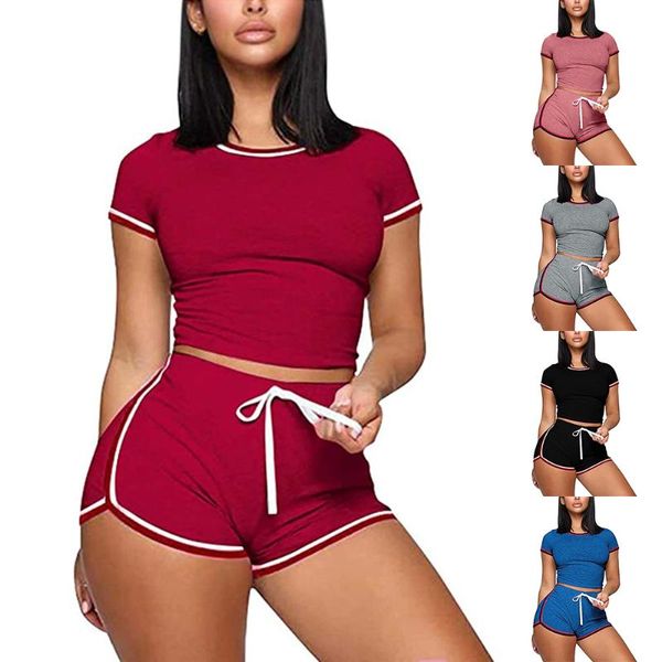 women 2pcs yoga set female sleeveless tank bra fitness shorts running gym short-sleeve sports clothes suit, Black;blue
women 2pcs yoga set female sleeveless tank bra fitness shorts running gym short-sleeve sports clothes suit, Black;blue