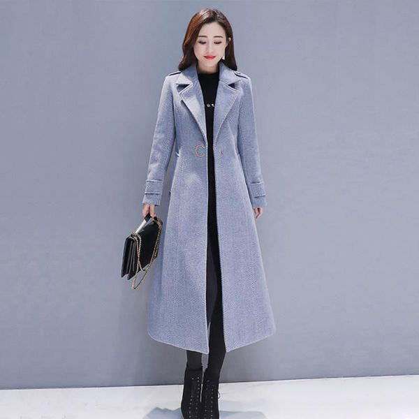 autumn winter women coat lantern sleeve long wool coat long warm elegant woolen women, Black
autumn winter women coat lantern sleeve long wool coat long warm elegant woolen women, Black