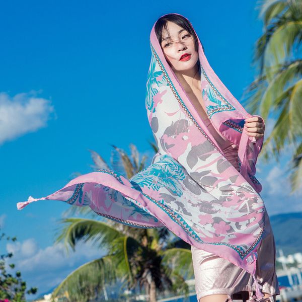 women printed beach cover-up square shape towel summer sunscreen beach picnic soft shawl cotton towels bohemian style scarf 0.2, Blue;gray
women printed beach cover-up square shape towel summer sunscreen beach picnic soft shawl cotton towels bohemian style scarf 0.2, Blue;gray