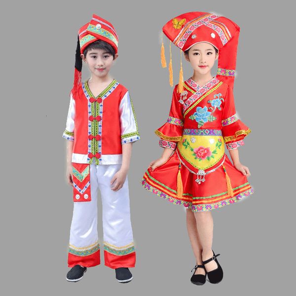 individual nation show clothing children lishui nationality dance performance serve woman gourd silk stage costumes, Black;red
individual nation show clothing children lishui nationality dance performance serve woman gourd silk stage costumes, Black;red