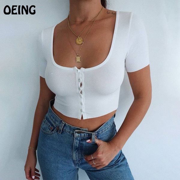oeing 2020 knitted o neck tank casual short sleeve button crop ladies party vacation cardigan, White
oeing 2020 knitted o neck tank casual short sleeve button crop ladies party vacation cardigan, White