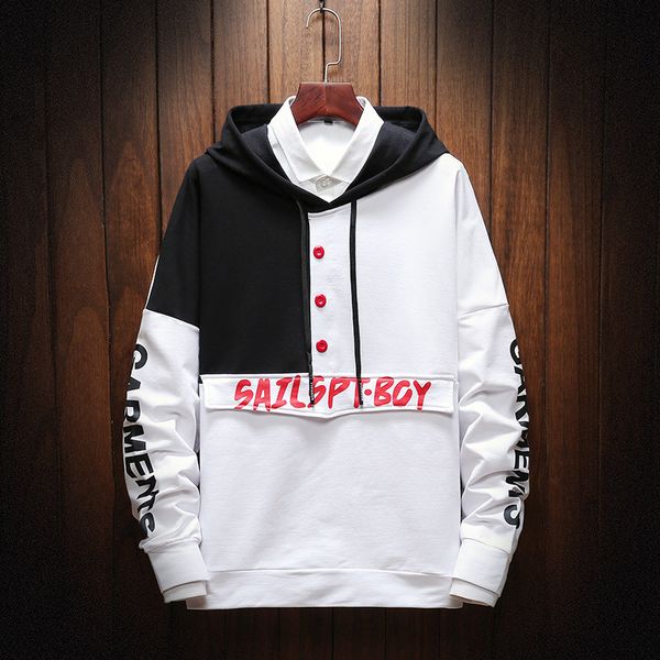 us size color block printed hoodies men harajuku hooded sweatshirts hip hop 2019 autumn casual streetwear pullover male dg128, Black
us size color block printed hoodies men harajuku hooded sweatshirts hip hop 2019 autumn casual streetwear pullover male dg128, Black