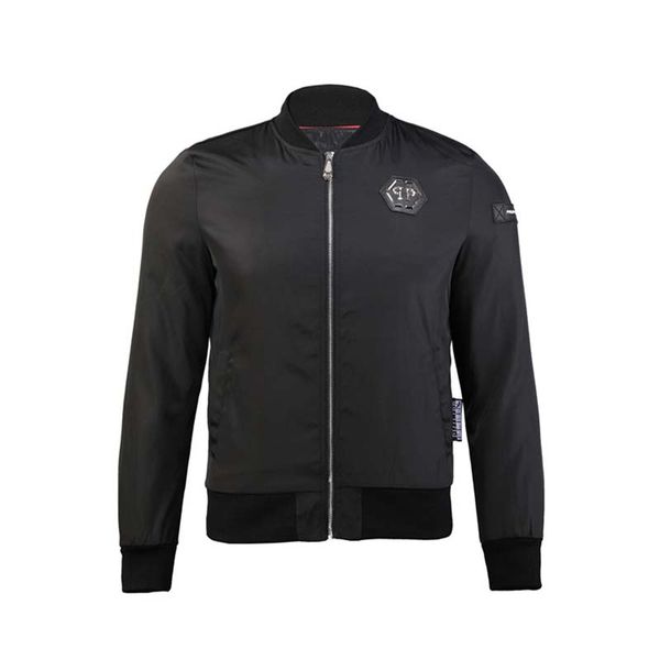 europe and the united states autumn new philip germany men's autumn new men's handsome embroidery jacket korean baseball collar ja, Black;brown
europe and the united states autumn new philip germany men's autumn new men's handsome embroidery jacket korean baseball collar ja, Black;brown