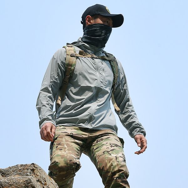 summer quick dry sun-protective hooded jacket hiking camping running fishing water proof clothing protection uv tactical outfit, Black;brown
summer quick dry sun-protective hooded jacket hiking camping running fishing water proof clothing protection uv tactical outfit, Black;brown