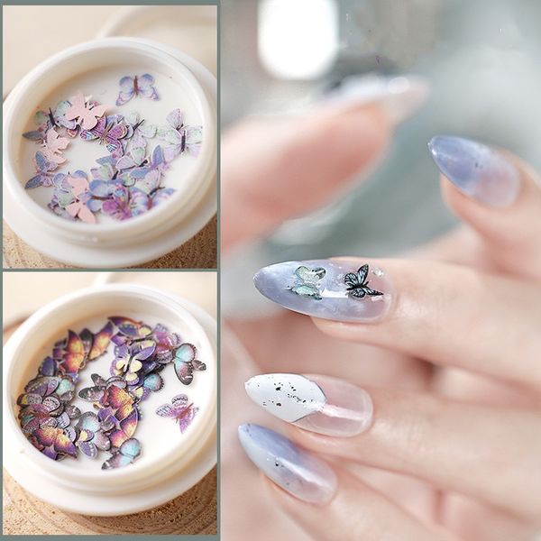 1 box 30pcs japanese colorful purple butterfly nail studs nail parts decoration art salon, Silver;gold
1 box 30pcs japanese colorful purple butterfly nail studs nail parts decoration art salon, Silver;gold
