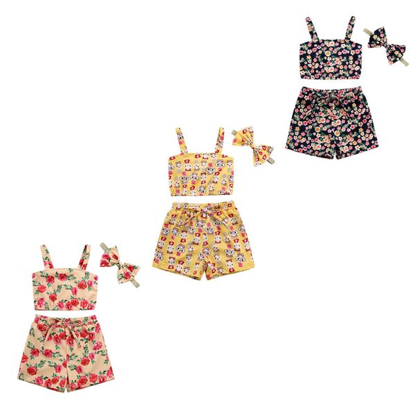 3pcs toddler kid baby girl floral clothes set crop vest shorts summer outfit 0-5y, White
3pcs toddler kid baby girl floral clothes set crop vest shorts summer outfit 0-5y, White