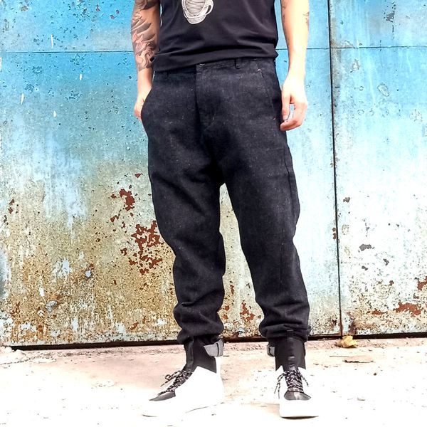 2019 spring and autumn woolen jeans male loose large size thick wild feet harem pants more size 30-44 46, Blue
2019 spring and autumn woolen jeans male loose large size thick wild feet harem pants more size 30-44 46, Blue