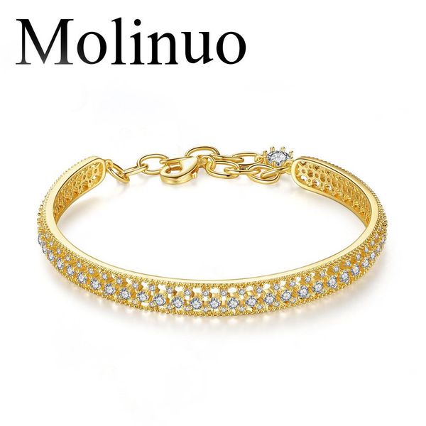 molinuo lock bracelet fashion wild personality popular korean version of the hollow simple female bracelet gift for girlfriend, Golden;silver
molinuo lock bracelet fashion wild personality popular korean version of the hollow simple female bracelet gift for girlfriend, Golden;silver