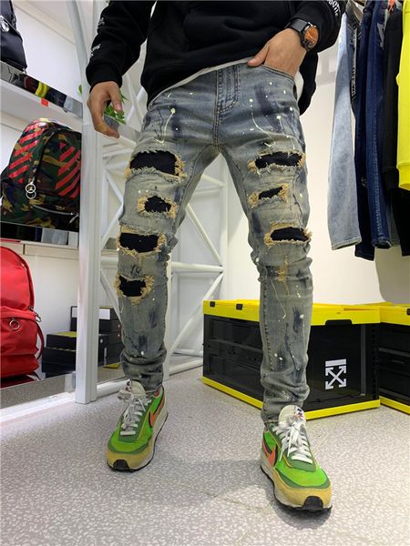 2020italian brand men's jeans 2019 new fashion men's classic bicycle jeans brand pants men's fashion jeans summer leisure, Blue
2020italian brand men's jeans 2019 new fashion men's classic bicycle jeans brand pants men's fashion jeans summer leisure, Blue