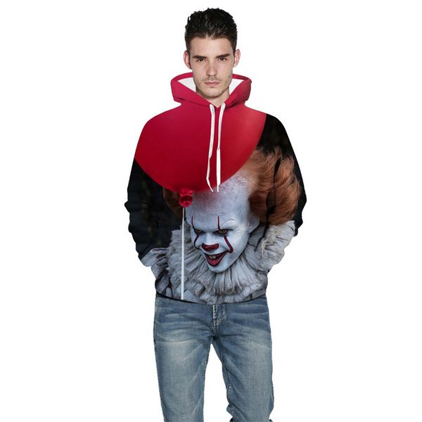 men's casual sweater european and american street style skulls printed hooded pullover sweater trend loose sweater wholesale, Black
men's casual sweater european and american street style skulls printed hooded pullover sweater trend loose sweater wholesale, Black