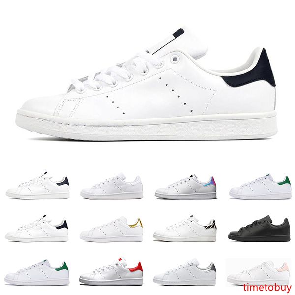 2020 smith men women flat sneakers green black white navy blue oreo rainbow stan fashion mens trainer outdoor sports shoes size 36-44
2020 smith men women flat sneakers green black white navy blue oreo rainbow stan fashion mens trainer outdoor sports shoes size 36-44