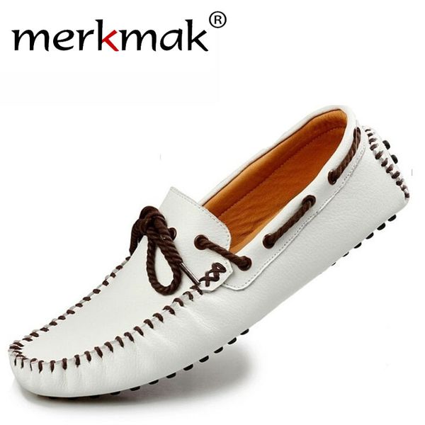 merkmak 2019 new men genuine leather loafers soft casual cowhide driving shoes comfortable slip on moccasins loafers, Black
merkmak 2019 new men genuine leather loafers soft casual cowhide driving shoes comfortable slip on moccasins loafers, Black